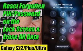 Image result for Samsung Galaxy S22 Forgot Pin