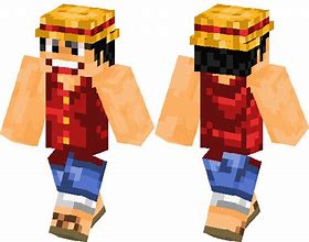Image result for Luffy Minecraft Skin