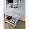 Image result for Metal Clothes Rack with Wheels Square