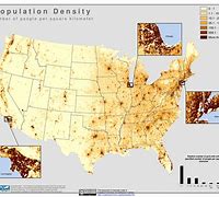 Image result for Population Density by State Map