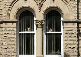 Image result for Arch Window with Seat Front View