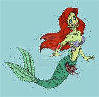 Image result for Little Mermaid Zombie