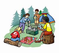 Image result for We Forgot the Food Hiking Cartoon