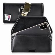 Image result for iPhone X Leather Case with Belt Clip
