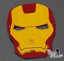 Image result for Iron Man Halloween Mask