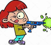 Image result for Picture of a Cartoon Human with a Laser Gun