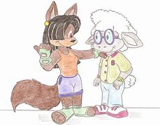 Image result for Cartoon with Fuzzy Characters