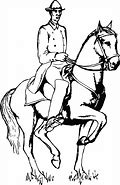 Image result for Man Riding Horse Clip Art