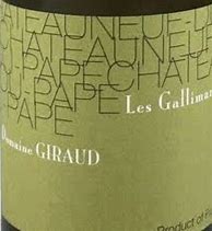 Image result for Giraud Chateauneuf Pape Gallimardes