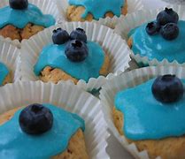 Image result for Rose Gold and Navy Blue Cupcakes