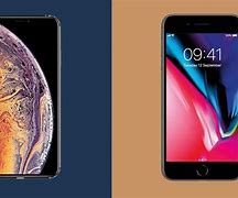 Image result for iPhone XS Max beside 8 Plus