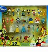 Image result for Disney 30 Figurines Toys