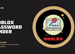 Image result for Roblox Account Password Finder