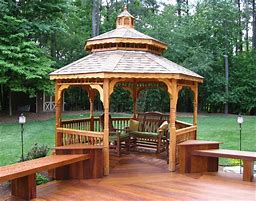 Image result for Deck Gazebo