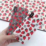 Image result for Gucci Strawberry Phone Case