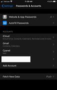 Image result for iPhone Prompt to Change Email/Password