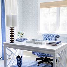 Image result for Blue Office TV Desk Furniture