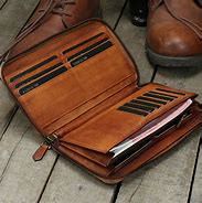 Image result for Men's Wallets with Zipper Around