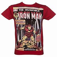 Image result for First Appearance Iron Man T-Shirt