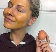 Image result for Egg as Face Mask