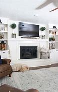 Image result for Modern Built in Cabinets around Fireplace