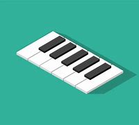 Image result for Blank Piano Keyboard
