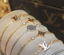 Image result for Louis Vuitton Gold Charm Bracelet