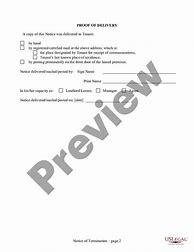 Image result for Tenant 120 Day Notice Template