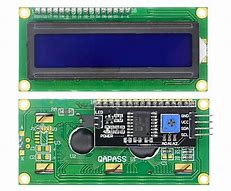 Image result for I2C LCD 16 2