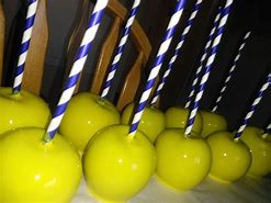 Image result for Yellow Candy Apples