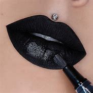 Image result for Matte Black Lipstick