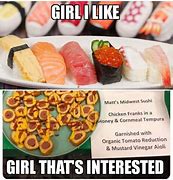 Image result for How to Properly Eat Sushi Meme