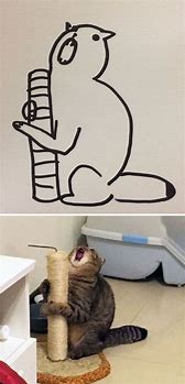 Image result for Poorly Drawn Cat Memes