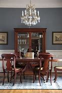 Image result for Blue Grey Paint Colors Dining Room
