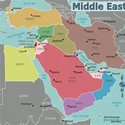 Image result for Middle East Map Today
