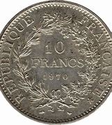 Image result for Monnaie Francaise 10 Francs