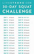 Image result for Rolling Squat 30-Day Challenge