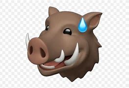 Image result for Wild Boar Apple Emoji