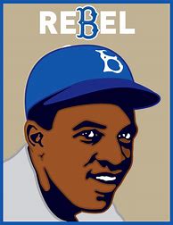 Image result for Jackie Robinson Portrait Minimal