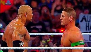 Image result for The Rock Angry John Cena