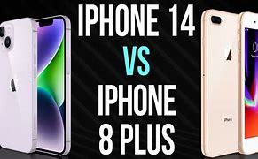Image result for iPhone 14 vs iPhone 8 Plus Size