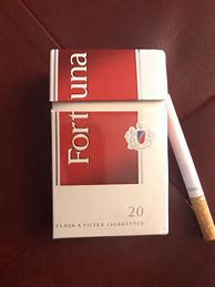 Image result for Fortuna Light 100 Cigarettes