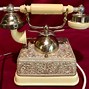 Image result for White Fancy Rotary Phone