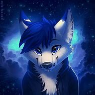 Image result for Blue Wolf Fan Art