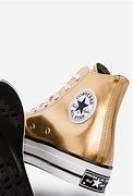 Image result for Gold High Top Sneakers