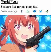 Image result for Anime Girl with Gun Terf Meme