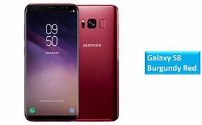 Image result for Samsung Galaxy S8 Burgundy Red