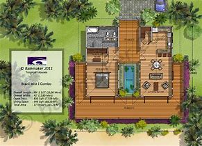 Image result for Tropical Modern House Floor Plan