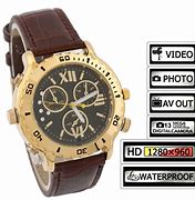 Image result for Waterproof Spy Watch Camera