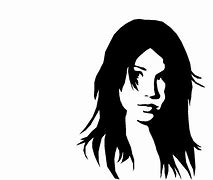 Image result for Black and White Stencil Art